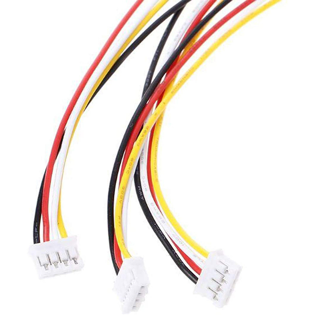 Wholesale JST Connector Wire Harness Mini 4 Pin Ph2.0 Plug Female with 150mm Copper Conductor Cable 16-24AWG OEM/ODM