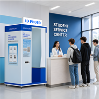 Mesin Foto Paspor Layanan Mandiri Profesional dengan Kamera Kecantikan AI untuk Kantor Pemerintah, Sekolah, dan Pusat Visa