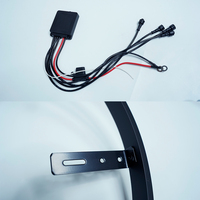 Kit d'éclairage LED pour jantes de roues, étanche IP67, rempli de gel, simple ou double face, 3 rangées, 6 rangées, 15 pouces, 17 pouces, 18 pouces, 20 pouces, blanc pur