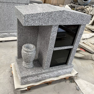 <span class=keywords><strong>Columbarium</strong></span> en granit gris traditionnel européen SW STONE 2 Niche G603 avec porte noire et <span class=keywords><strong>vase</strong></span> pour pierres tombales et <span class=keywords><strong>monuments</strong></span> - Product Image 1