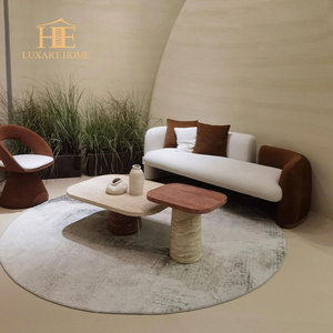 Ensemble de canapés <span class=keywords><strong>Brasilia</strong></span> en tissu minimaliste italien, base en bois de frêne, canapé moderne sur mesure pour salon, chaise longue, canapé séparé - Product Image 1