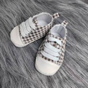 Chaussures de bébé populaires pour garçons chaussures de <span class=keywords><strong>marche</strong></span> à semelles souples chaussures en toile décontractées avec lacets <span class=keywords><strong>avant</strong></span> et semelle intérieure EVA ventes directes d'usine - Product Image 6