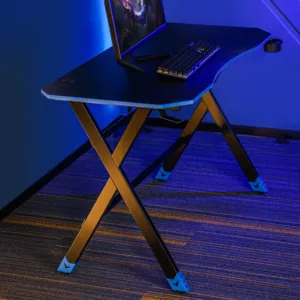 Oem Odm Kantoor Pc Tafel Led Licht Rgb Computer Gaming Bureau Voor Thuis Gaming Bureau