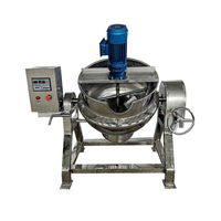 Machine de traitement Garri électrique à vapeur, 750 l à 500l, équipement industriel de cuisine, bouilloire avec mélangeur, livraison gratuite