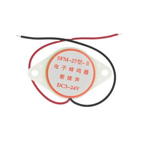 CHY SFM-27 95DB Buzzer électronique à haut niveau sonore 3-24V/12V, alarme sonore intermittente et continue - usage général C226 - Product Image 6