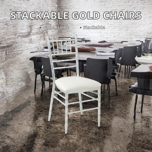 Sillas Chiavari Apilables Modernas para Banquetes, con Marco de Metal Dorado, para Bodas, Fiestas, Eventos, Hoteles, <span class=keywords><strong>Venta</strong></span> al Por Mayor y Alquiler - Product Image 2