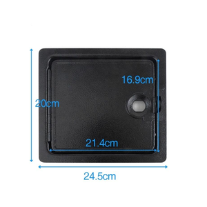 Caja de Seguridad Metálica Negra con Cerradura de Apertura Frontal para Monedas, para Consolas de Juegos, Máquinas Expendedoras y Cabinas de Arcade - Product Image 2