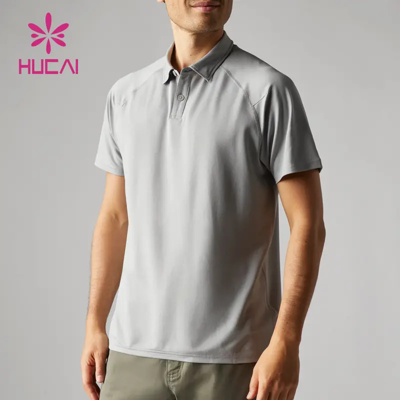 Quần Áo Tập Thể Dục Thoáng Khí Logo Tùy Chỉnh Áo Thun Polo Thể Thao Chạy Bộ Ôm Sát Chất Lượng Cao Polyester