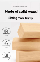 Mobilier de salle à manger de luxe de haute qualité à bas prix chaise de cuisine de restaurant en bois et en osier