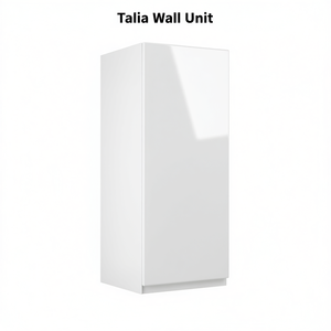 ตู้ติดผนังทาเลีย 35x75x20 ซม. สีขาวเงา ด้านซ้าย สำหรับเก็บของในครัว - Product Image 3