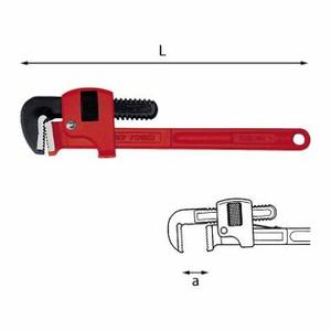 Llave Stillson 301 N de Acero al Carbono con Acabado Cromado, Herramienta Manual para Uso Industrial, Personalizable OEM - Product Image 3