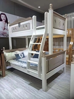 Ensembles de meubles de chambre à coucher pour enfants, lits superposés modernes en bois massif pour enfants