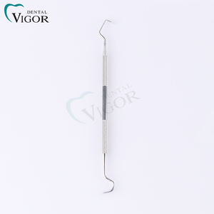 Instrumen gigi SS sekali pakai, pemindai penjelajah dua ujung lurus untuk dokter gigi - Product Image 1