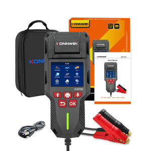 Tester Universale per Batterie <span class=keywords><strong>Auto</strong></span> Konnwei Kw700 12v 24v 10-2000CCA 5-220AH con Stampante - Product Image 6