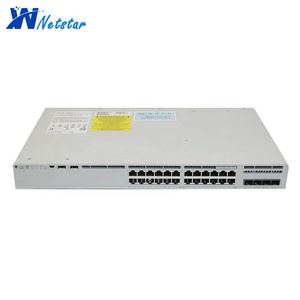 C9200L-24P-4X-E Layer 2 Gigabit 24 port POE+ Ethernet management with 4x10G SFP+ uplink ports Switches