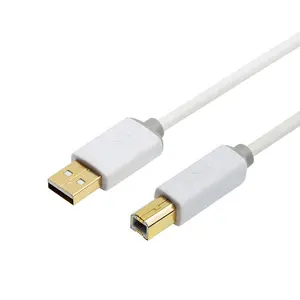 Cable USB 2,0 para Escáner de impresora, Cable USB tipo A macho A B macho de alta velocidad para impresora