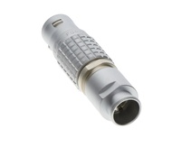 Connecteur circulaire mâle LANSI FGG.1B.305.CLAD62Z à 5 broches, droit, à souder, IP50, pour LEMO