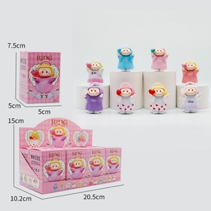Nouvelle Arrivée Figurine Tendance PVC <span class=keywords><strong>YoYo</strong></span> Tête Inclinée Boîte Mystère Surprise 5x5cm - Product Image 2