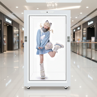 Boîte holographique 3D, support de sol multi-touch, écran LCD transparent, résolution 4K, salle d'exposition, centre commercial, magasin de détail, affichage Holobox