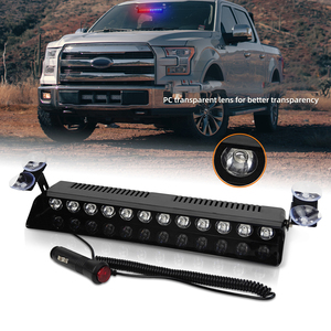 Đèn cảnh báo ô tô KEBOSIED 12LED hút chân không, đèn báo hiệu khẩn cấp đỏ và xanh, đèn cảnh báo hút chân không kính chắn gió - Product Image 4