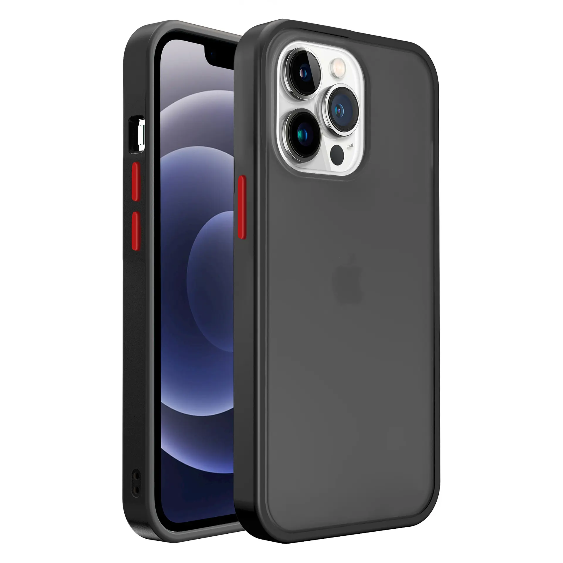 Custodia antiurto di lusso per iPhone 14 Pro Max custodia per telefono opaca traslucida in Silicone per custodia iPhone 14 Pro 14 Plus