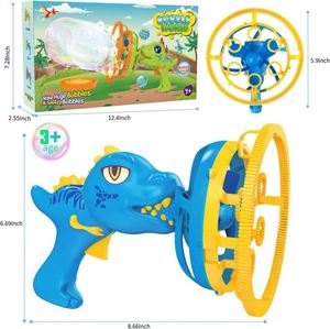 Nouveauté : Pistolet à bulles géant en forme de dinosaure pour enfants - Product Image 2