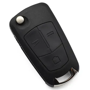 2/3 Buttons Keyless Entry Flip Folding Remote Control Key Shell Smart Car Key Case For O-pel V-ectra