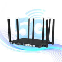 Router Roaming MVNO EUICC Kartu SIM Openwrt Router 5G Modem WiFi6 Hotspot 5G Esim untuk ATT T-Mobile Verizon