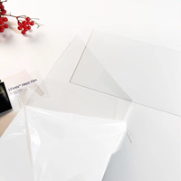 Feuilles de polycarbonate transparentes ignifuges Lexans FR60 0.38mm 0.5mm
