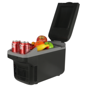 Meilleure vente accoudoir voiture réfrigérateur à vendre à bas <span class=keywords><strong>prix</strong></span> 8L 12v Portable voiture congélateur compresseur voiture réfrigérateur - Product Image 1