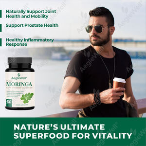 Cápsulas Aeglewell <span class=keywords><strong>MORINGA</strong></span> Single Origin <span class=keywords><strong>Moringa</strong></span> Powder Cápsulas de hojas de <span class=keywords><strong>Moringa</strong></span> orgánicas <span class=keywords><strong>para</strong></span> energía y metabolismo - Product Image 6