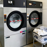 Sécheuse électrique commerciale en acier inoxydable de 12 kg, 15 kg, 25 kg pour blanchisserie, équipement de blanchisserie industriel, haute efficacité