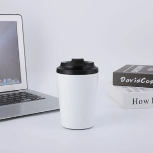 Simple Stylish 304 Stainless Steel Vacuum Flask Coffee Cup Classic American Style Portable Travel Vehicle-Mounted Leak-Proof Cup - Product Image 3