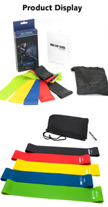 Biểu Tượng Tùy Chỉnh Mini Vòng Tập Thể Dục Ban Nhạc Thiết Lập Cao Su Đàn Hồi Kháng Đào Tạo Thiết Bị Nhà Phòng Tập Thể Dục Tập Thể Dục Yoga Tập Thể Dục Cao Su - Product Image 3