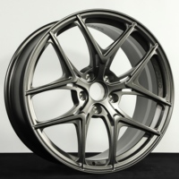 Jantes en alliage d'aluminium forgé léger sur mesure, 16-24 pouces, pour voitures de luxe et de performance, BMW, Mercedes, Porsche, Tesla