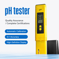 IMHOO pH-mètre numérique 0-14 pour piscine et aquarium, testeur d'eau LCD ODM CE, type stylo IP65
