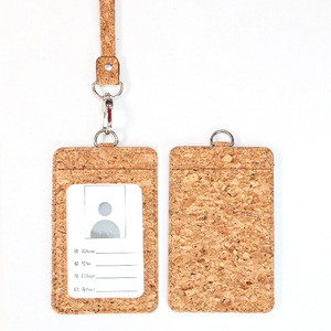 Eco-friendly Work <b>ID</b> Card <b>Holder</b> Employee Badge Lanyard Company-printed Business Office Exhibition logo XY-002 - Product Image 5