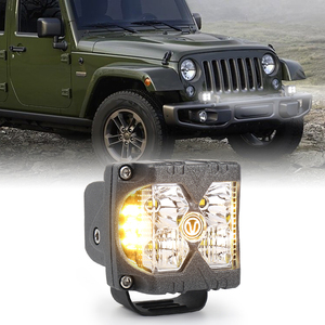 Lampe de travail LED bicolore OVOVS 3 pouces 40W, phare LED tout-terrain pour <span class=keywords><strong>camion</strong></span>, <span class=keywords><strong>4x4</strong></span>, VTT, moto - Product Image 1