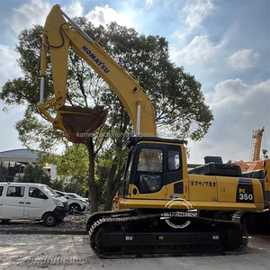 Excavadora hidráulica sobre orugas Komatsu de Japón Komatsu 110-7 original, en buen estado, stock actual, usado al por mayor - Product Image 1