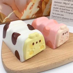 Juguete Antiestrés de PU con Forma de Pastel de Chocolate y Conejo Simulado, de Lenta Recuperación, para Aliviar el Estrés y la Ansiedad, Venta Caliente Transfronteriza - Product Image 2
