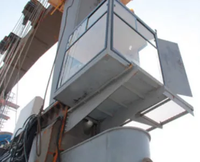 RTG Offre Spéciale Chine personnalisé meilleure qualité Yacht grue marine Voyage ascenseur 100 tonnes 200 tonnes 300 tonnes bateau palan grues de levage prix