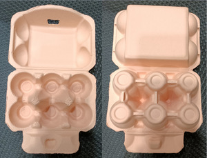 Chuyên nghiệp tùy chỉnh 6-mảnh đầy màu sắc khay trứng, chống sốc, thả kháng, phân hủy sinh học bột giấy khay trứng - Product Image 5