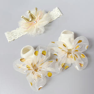 Conjunto de Diadema y Calcetines para Bebé Niña, Regalo para Recién Nacida - Product Image 2