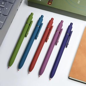 5pcs Quick Dry Ink <b>Gel</b> <b>Pens</b> Fine Point Retractable Roller Ball <b>Pens</b> Black Ink Smooth Writing <b>Pens</b> Stationery - Product Image 2