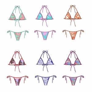 Produttori di Bikini con Marchio Privato, Costume da Bagno Anti-cloro <span class=keywords><strong>in</strong></span> Tessuto Riciclato Sostenibile, <span class=keywords><strong>Abbigliamento</strong></span> da Spiaggia Personalizzato per Donne - Product Image 1