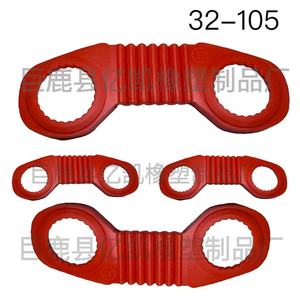 Indicateur de desserrage d'écrous à double anneau 32 mm en PVC rouge pour camions, bus et autocars - Product Image 5