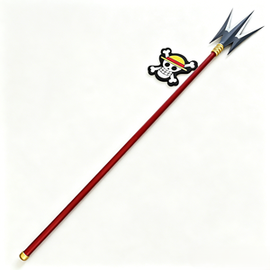 Beliebter 190cm 2,05kg One Piece <span class=keywords><strong>Katakuri</strong></span> Dreizack Requisit für Cosplay-Sammlung - Product Image 1