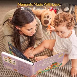 Libros de Sonido Cristianos de Jesús Ama a <span class=keywords><strong>Todos</strong></span> <span class=keywords><strong>los</strong></span> Conejitos para Niños Pequeños, 6 Canciones Cristianas, Libros de Música Recargables para Niños - Product Image 6