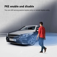 EASYGUARD Smart Key PKE Kit 4 Tombol Keamanan Tinggi Garansi 1 Tahun untuk Kendaraan Mercedes Cocok dengan Tombol Start Push OEM Pabrik
