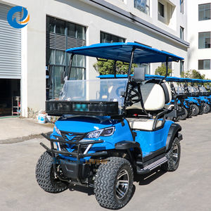 Voiture de golf électrique tout-terrain homologuée pour la route, 6 places, batterie au lithium 72V, solaire - Product Image 3